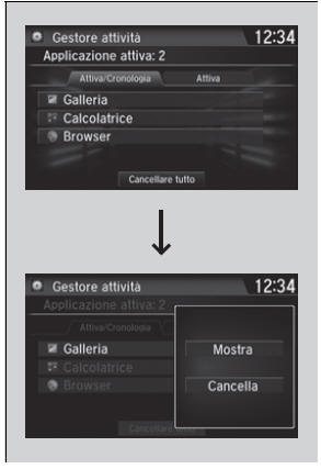 Chiusura delle App