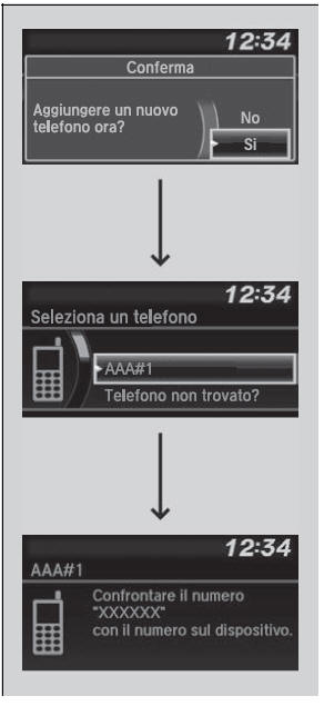 Configurazione telefono