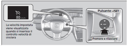 Controllo velocità di crociera