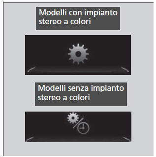 Esempio di impostazioni personali