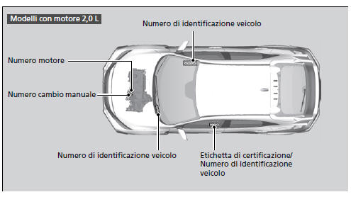 Numeri di identificazione