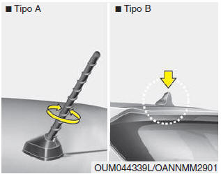 Antenna stilo