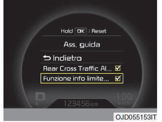 Attivazione/disattivazione di SLIF