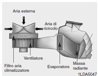 Filtro aria climatizzatore 