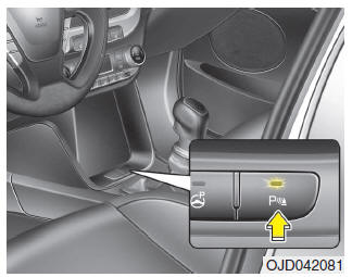 Funzionamento del sistema di assistenza parcheggio 