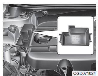 Pannello fusibili vano motore (Solo motore diesel)