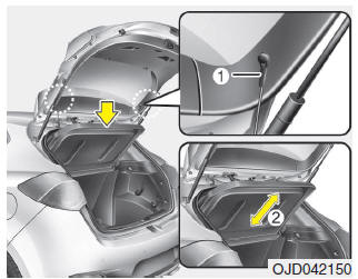 Tendalino vano bagagli (3 porte e 5 porte)