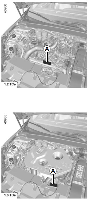 TARGHETTE DI IDENTIFICAZIONE MOTORE