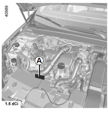 TARGHETTE DI IDENTIFICAZIONE MOTORE