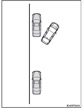 Come fuoriuscire da una posizione di parcheggio parallelo (modalità assistenza uscita dal parcheggio parallelo)