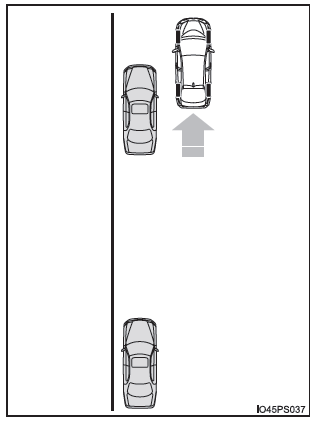 Come parcheggiare in parallelo (modalità assistenza al parcheggio parallelo)