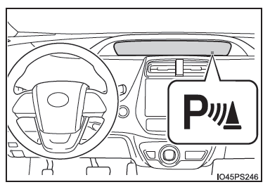 Modifica delle impostazioni del sensore di assistenza al parcheggio Toyota