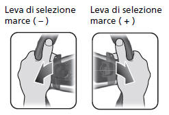 Quando la leva del cambio è in posizione (D)