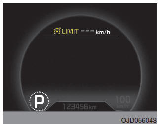 Indicatore limitatore di velocità (se in dotazione)