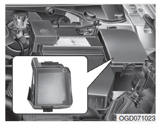 Pannello fusibili vano motore (per motore a benzina MPI, GDI)