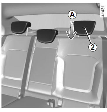 Appoggiatesta posteriore